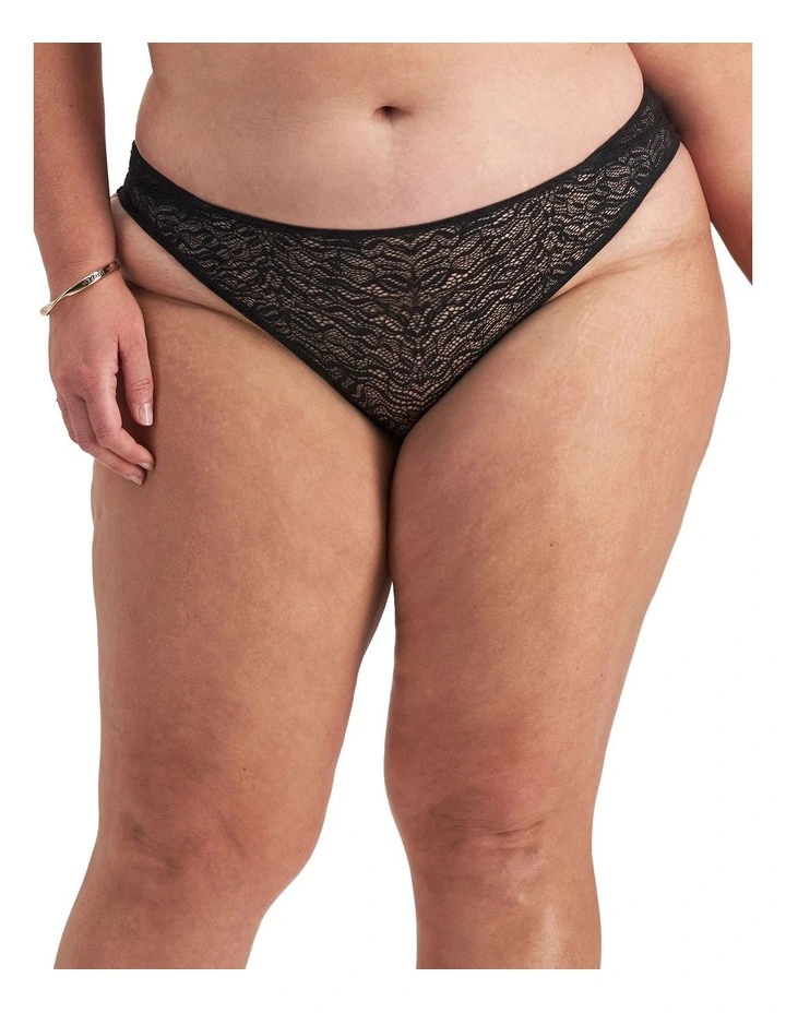 Because Hi Bikini in Black