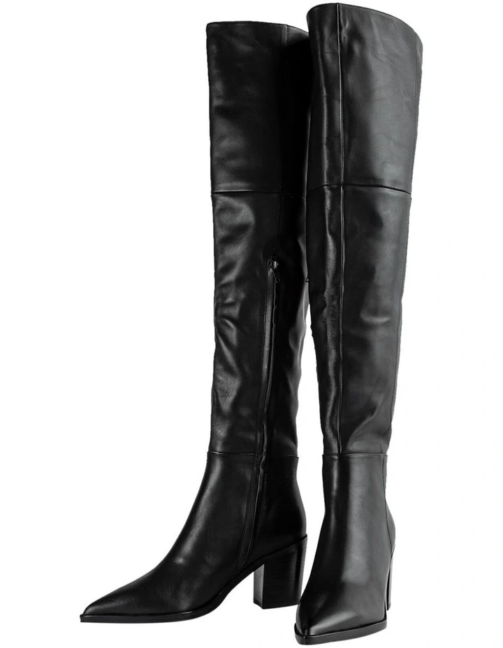 Stefani Black Como Long Boots