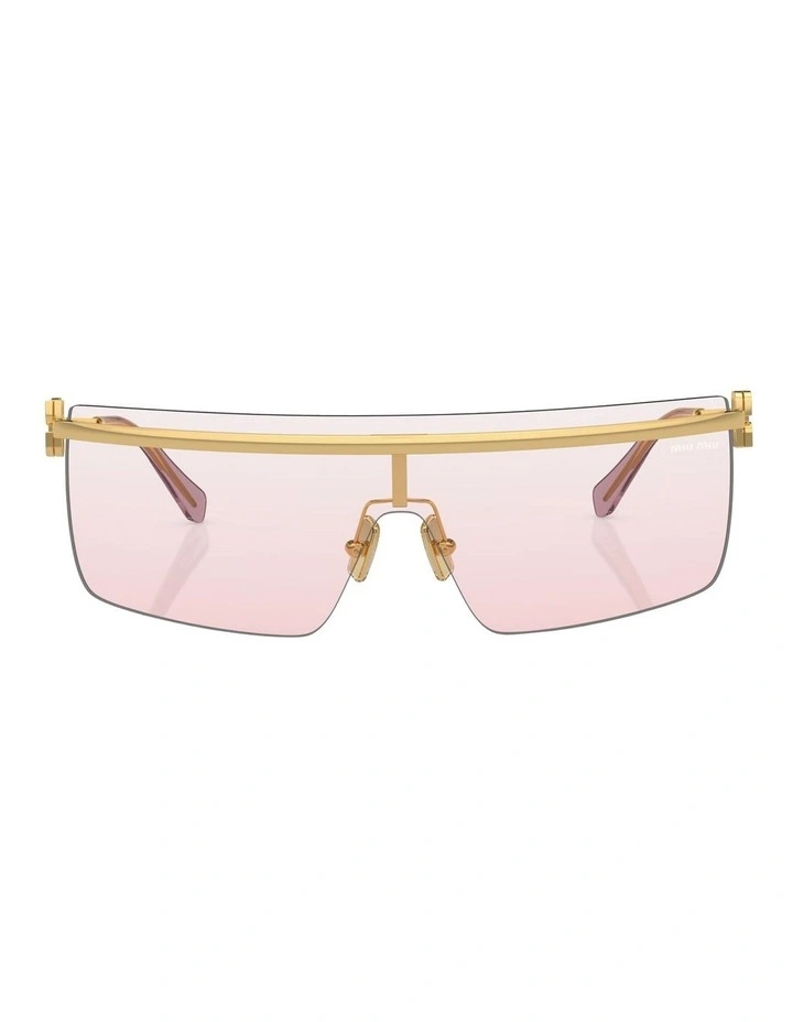 MU 50ZS Sunglasses in Gold