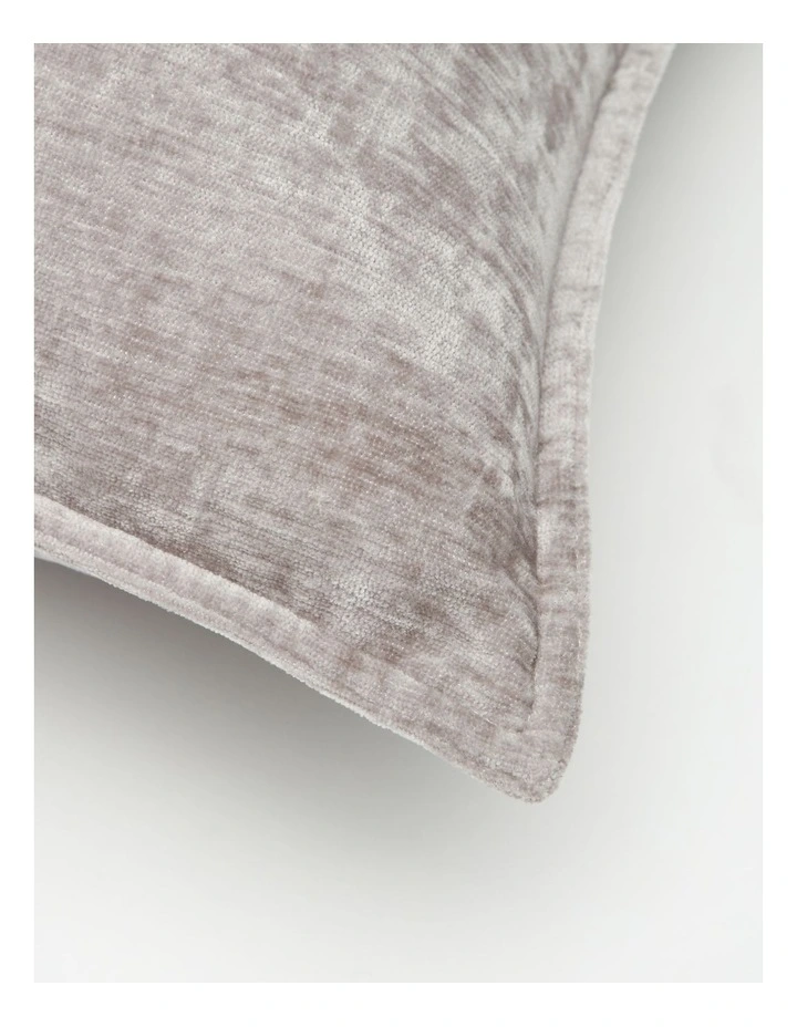 Valerie Velvet Cushion 50x50cm in Silver