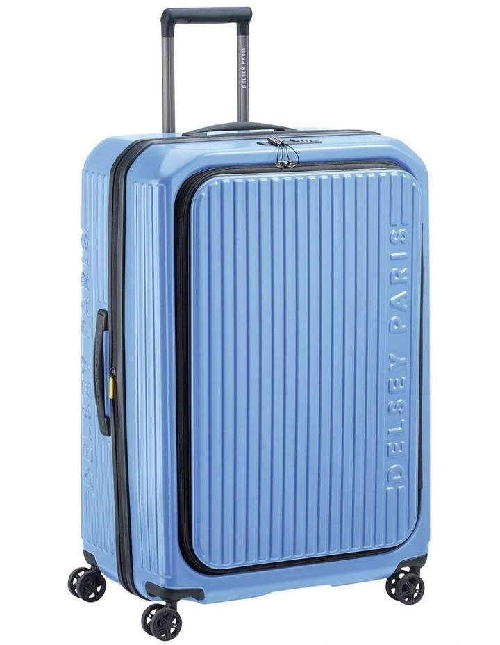 SECURITIME 77cm Expandable 4 Double Wheel Trolley in Lavender Blue 00217382432