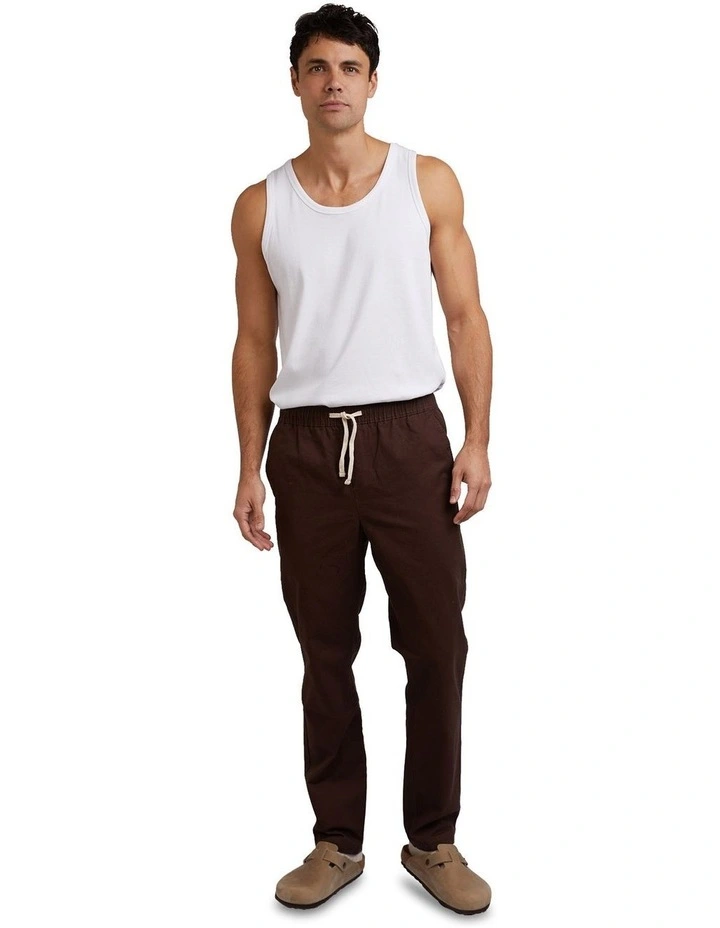 Classic Pant in Chocolate