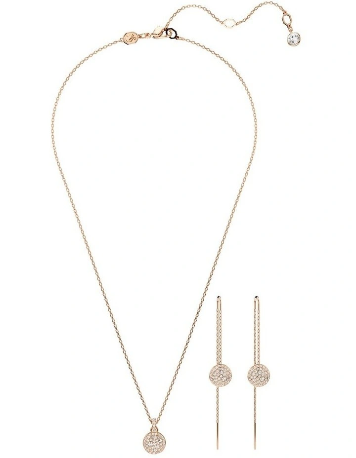 Meteora Set Rose Gold-Tone Plated in White