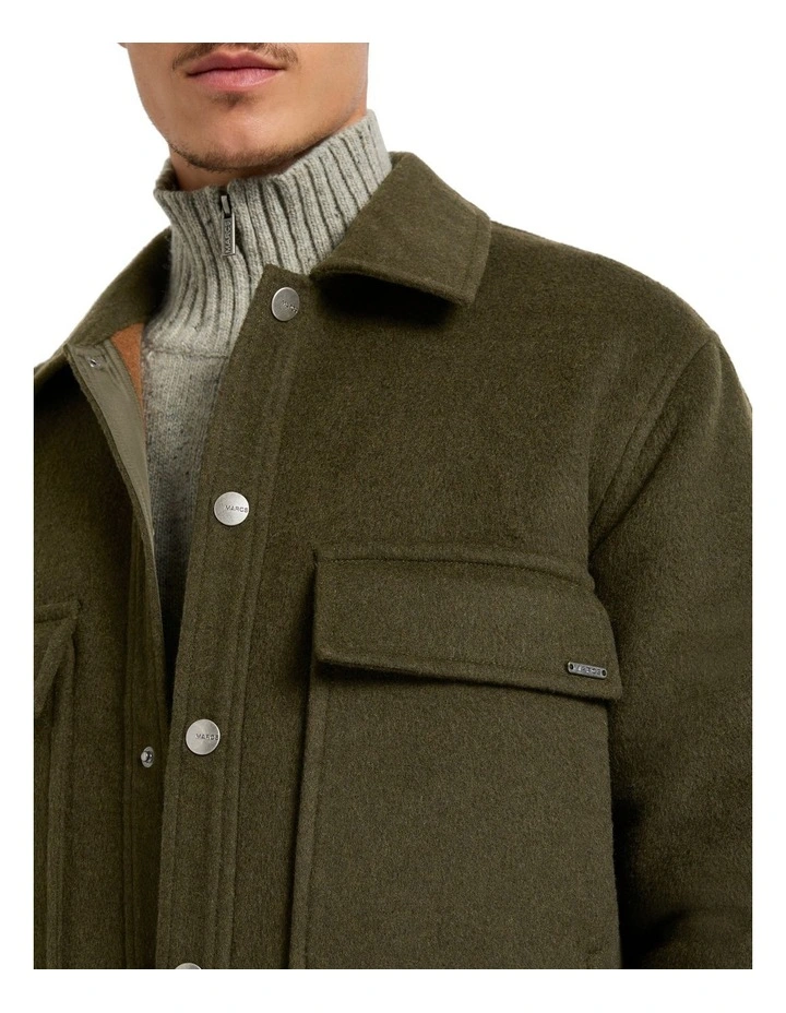 Edward Jacket in Forest Marle