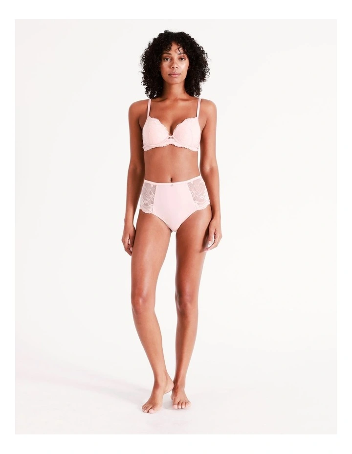 Harlow Luxe Full Brief in Pink