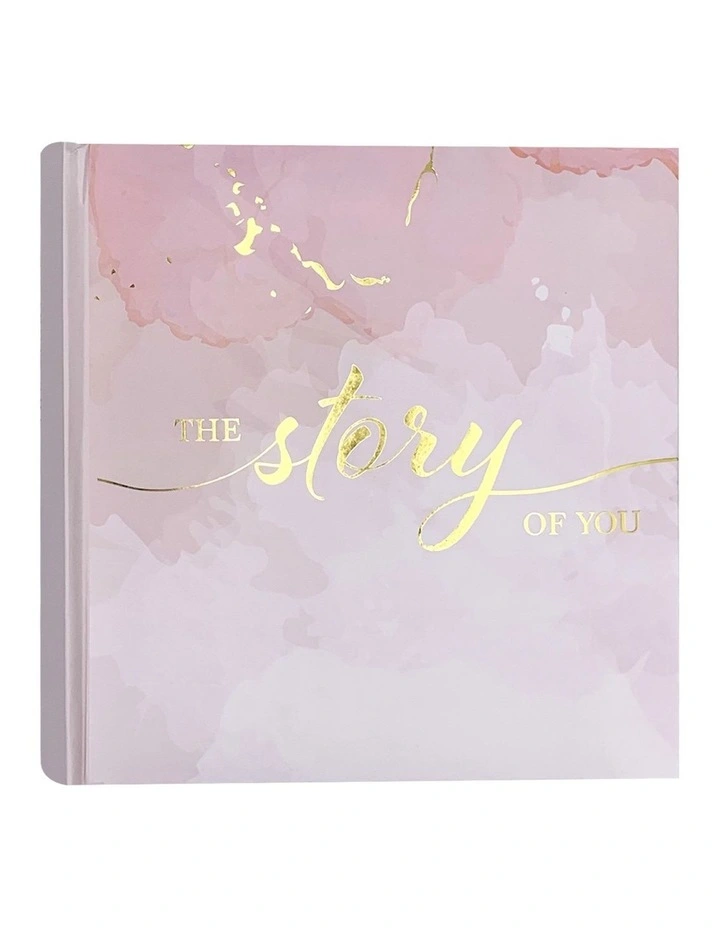 Story Candy Photo Album 200 Photo Capacity in Pink