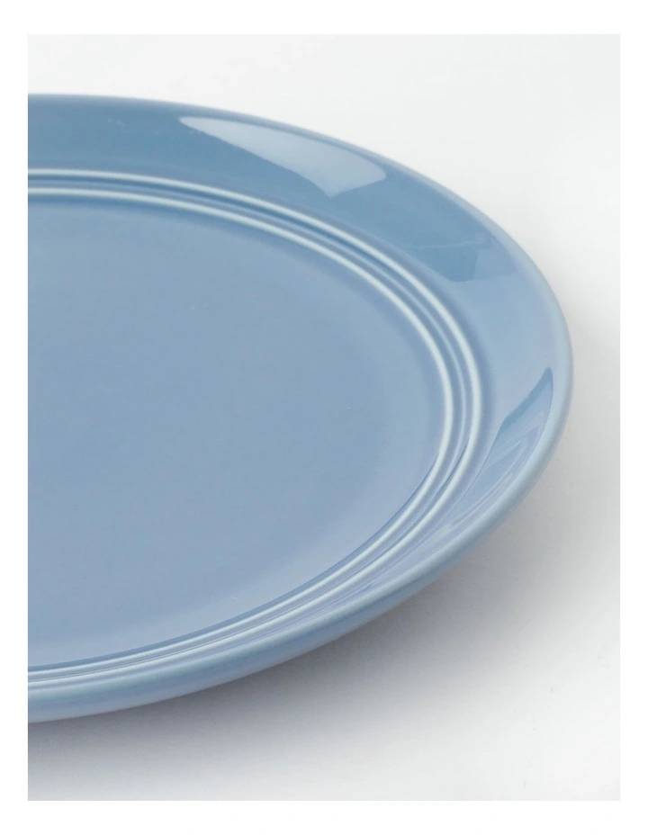 Avenue Side Plate in Dusk Blue