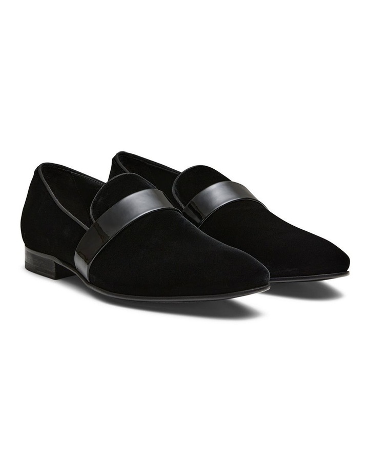 Ascott Velvet Loafers in Black