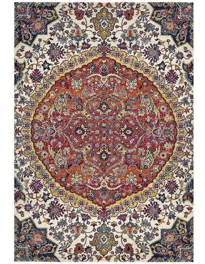 Museum Shelly Rust Rug in Multi