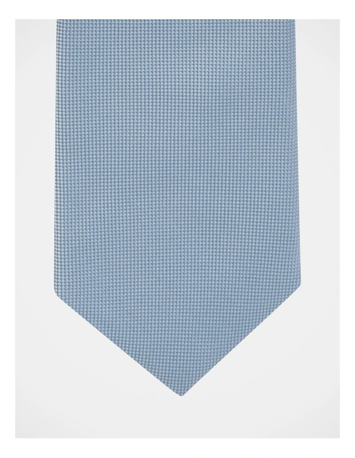 Core Silk Tie in Silver Grey