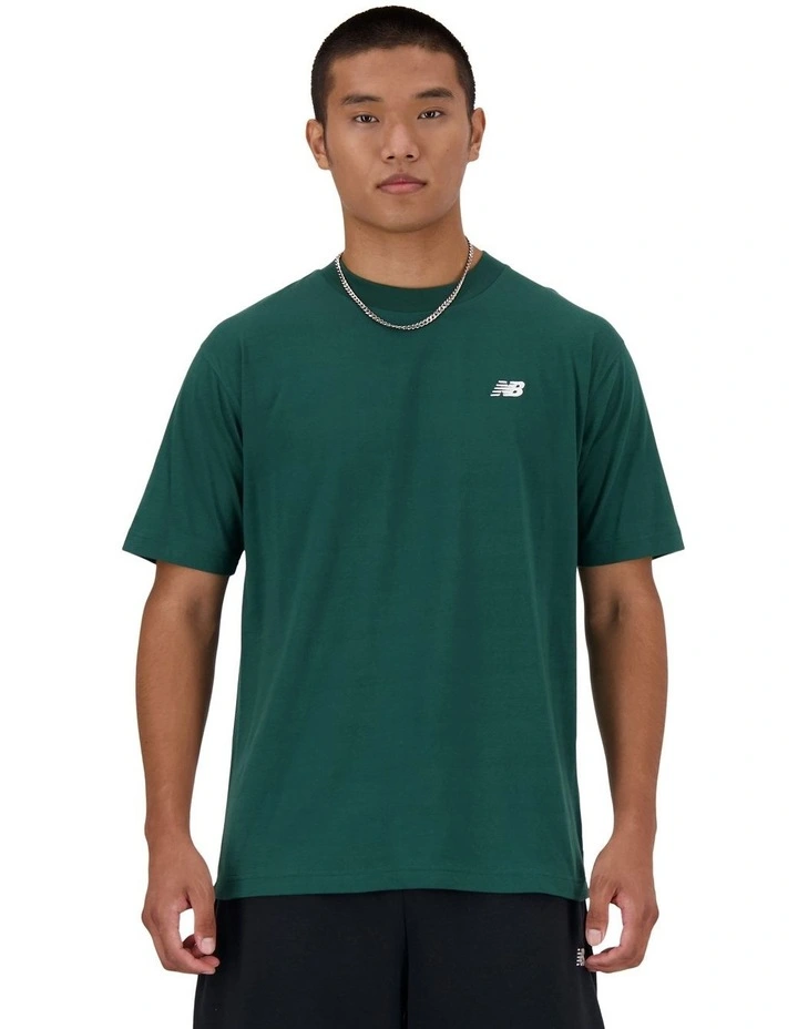 Small Logo Jersey Tee in Nightwatch Green