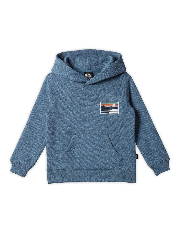 Keller Land and Sea Pullover Hoodie in Cadet Gray Heather