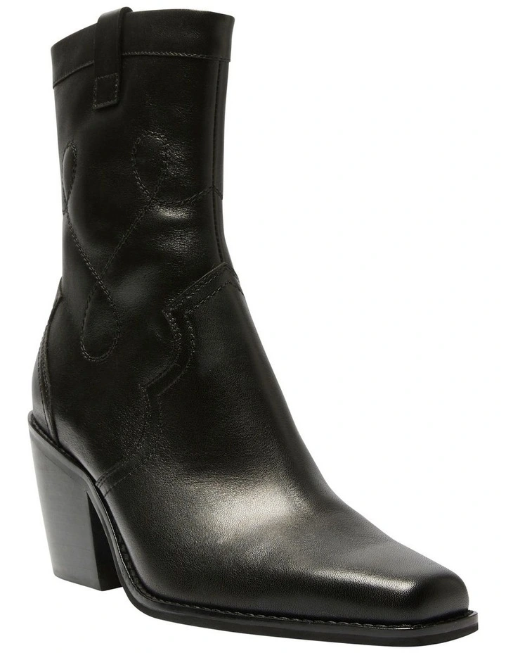 Jude Boots in Black Leather