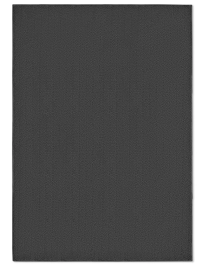 Peace Washable Vegan Shearling Rug in Grey