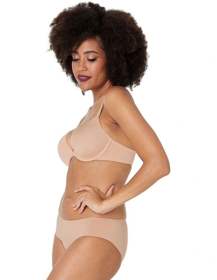 My Fit FMO Graduated Smooth Plunge Bra in Frappe