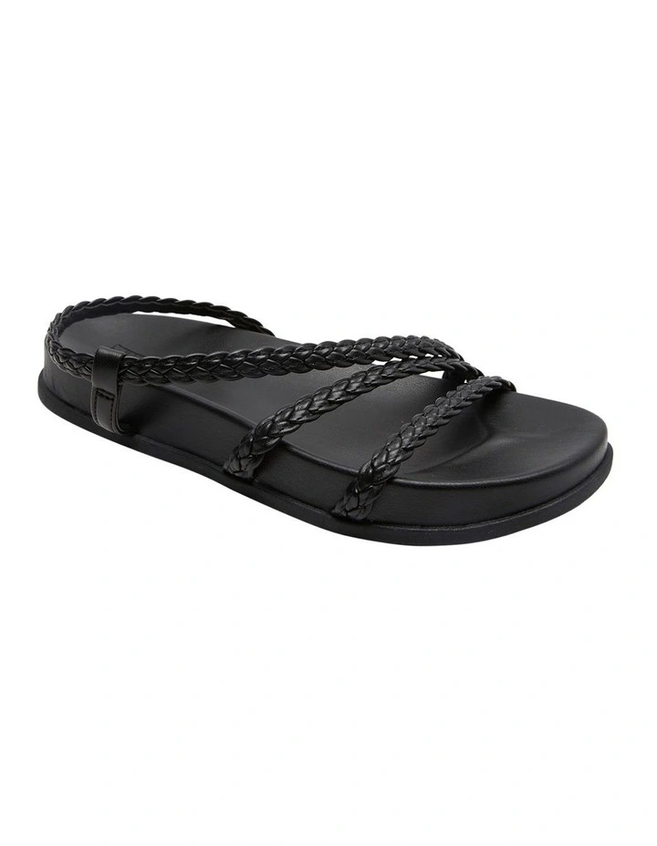 Ymani Sandals in Black