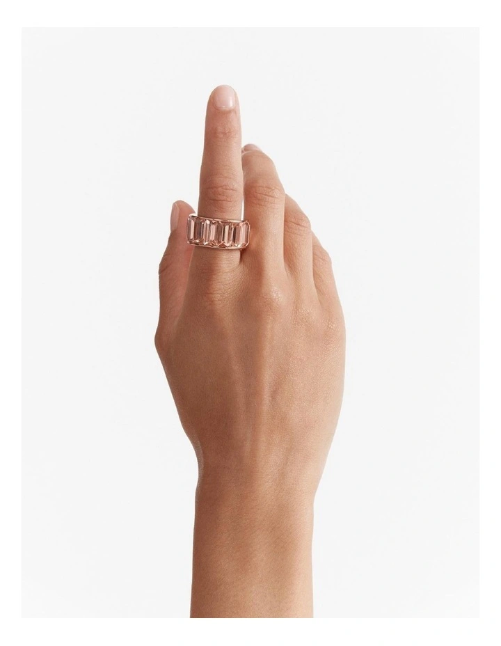 Descent Ring in Rose Gold