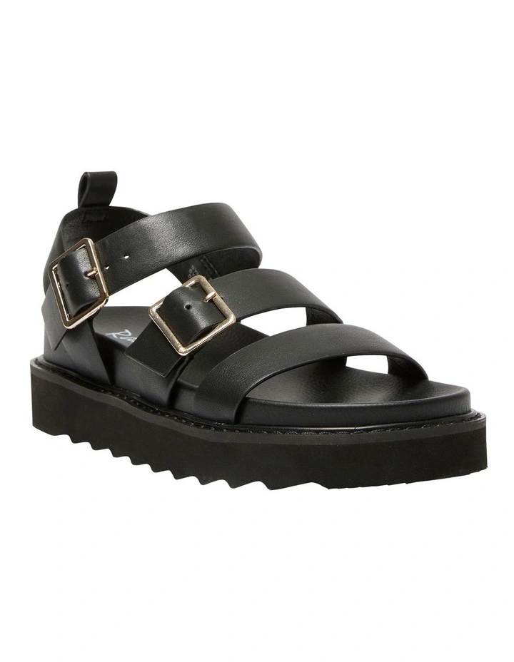 Phoebe Sandals in Black