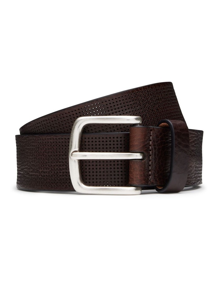 Quade Leather Belt in Brown