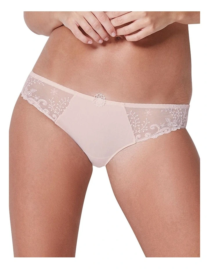 Delice Bikini Brief in Blush