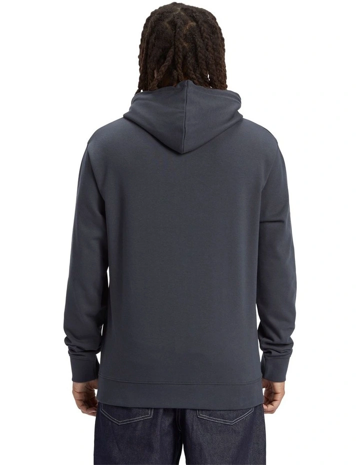 Highland Pullover Hooded Sweatshirt in Ebony