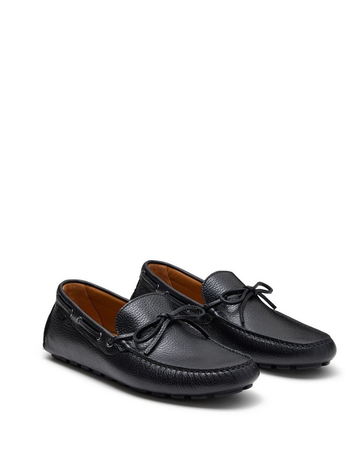 Senna Driving Shoes in Black