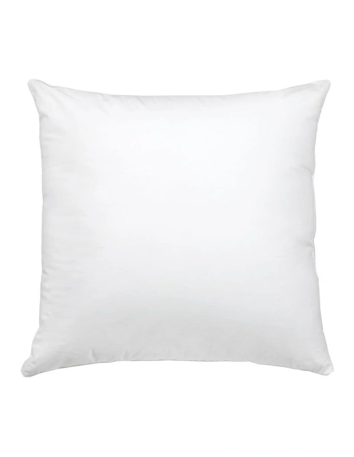 Down Alternative Microfibre European Pillow 65x65cm in White