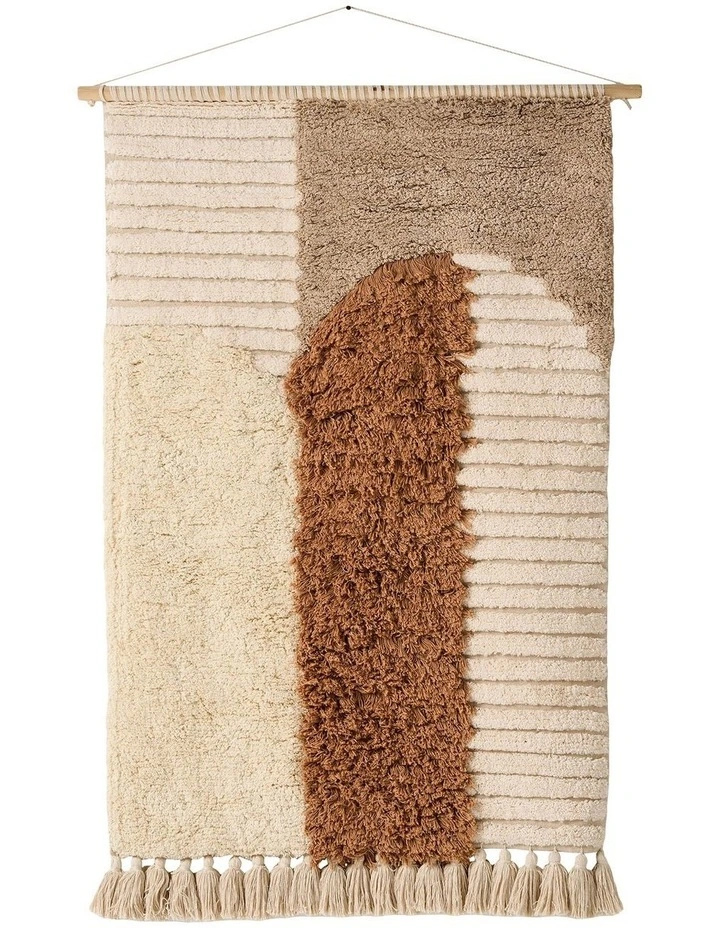 Tia Wall Hanging 80x120cm in Vanilla