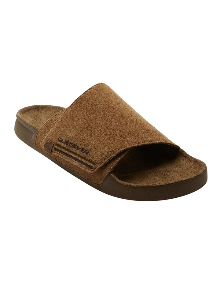 Rivi Slider Sandals in Tan