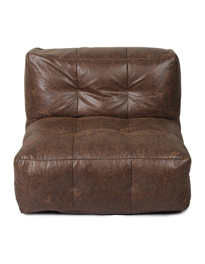 Bean Bag Chair Cover in Brown