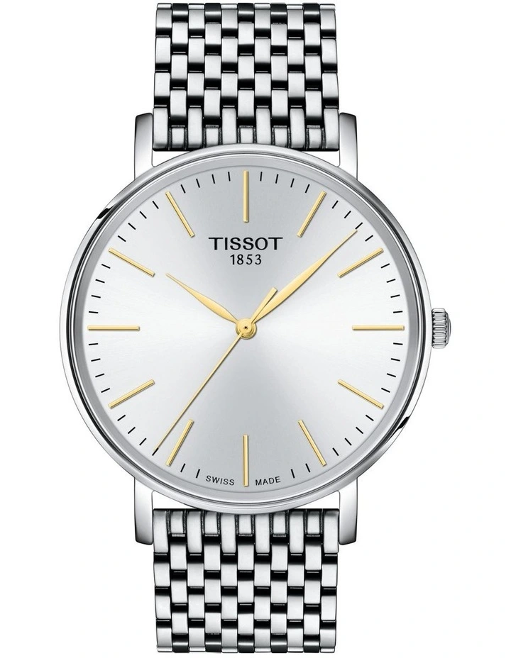Everytime 40mm T1434101101101 Watch in Silver