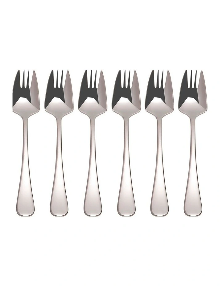 Madison Buffet Fork Set 6 Piece in Stainless Steel