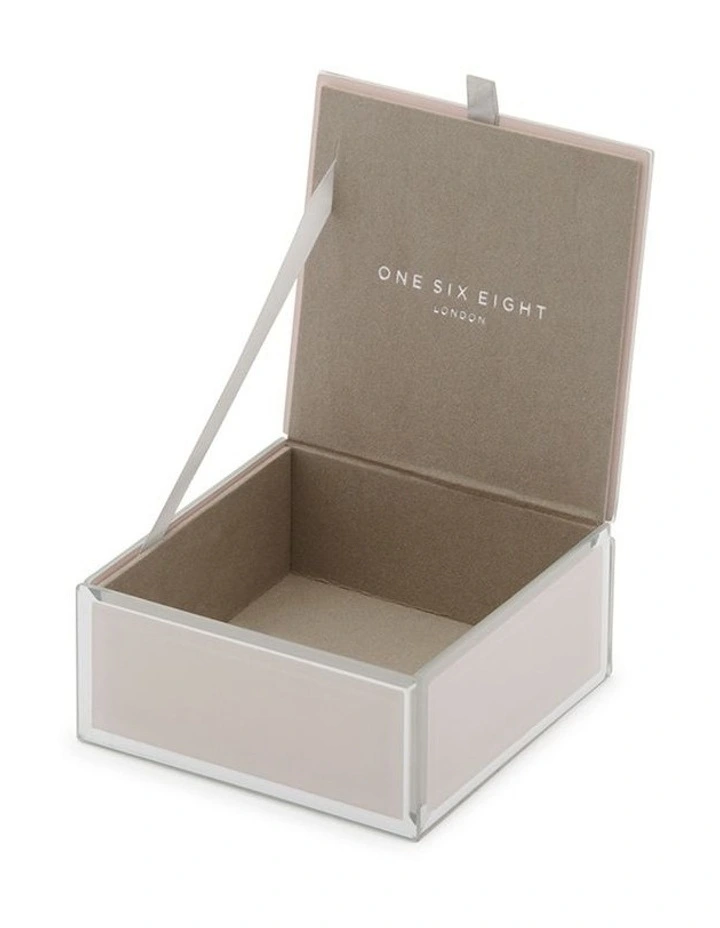 Sara Nude Small Jewellery Box