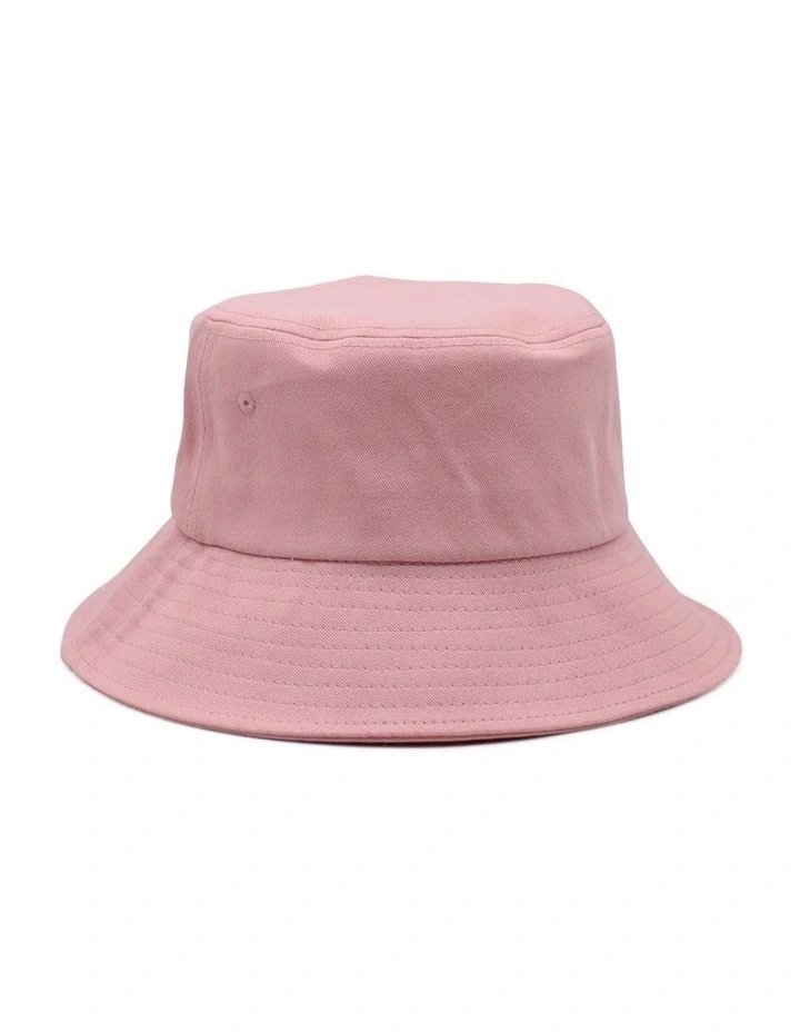 Riley Bucket Hat in Pale Pink