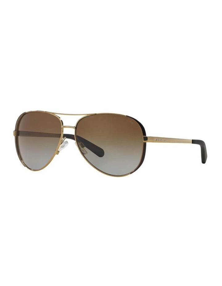 MK5004 Chelsea Gold Polarised Sunglasses