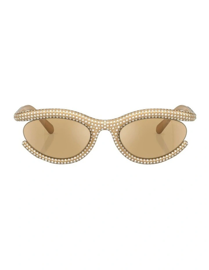 SK6006 Sunglasses in Gold