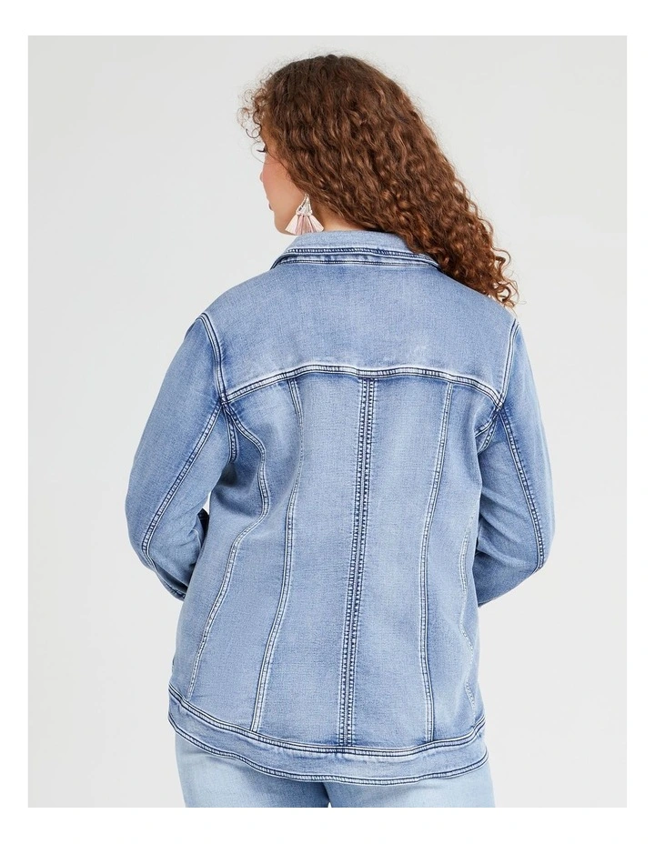 The Best Fit Denim Jacket Eden Blue Denim