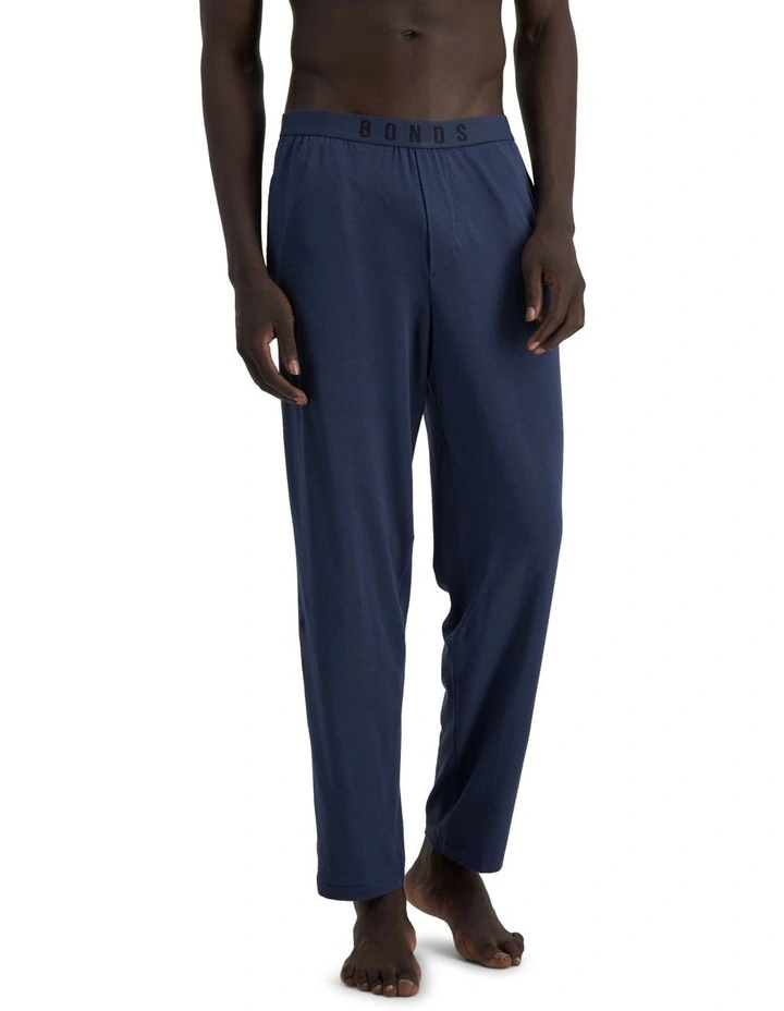Comfy Livin Cotton Modal Sleep Pant in Blue