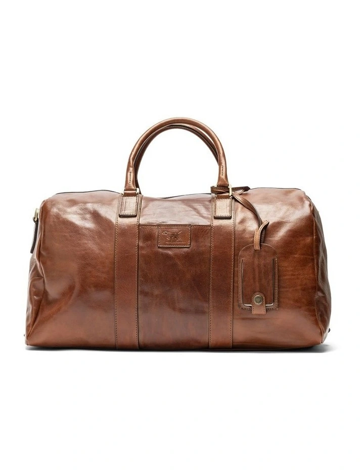 Cambridge Weekender Bag in Cognac