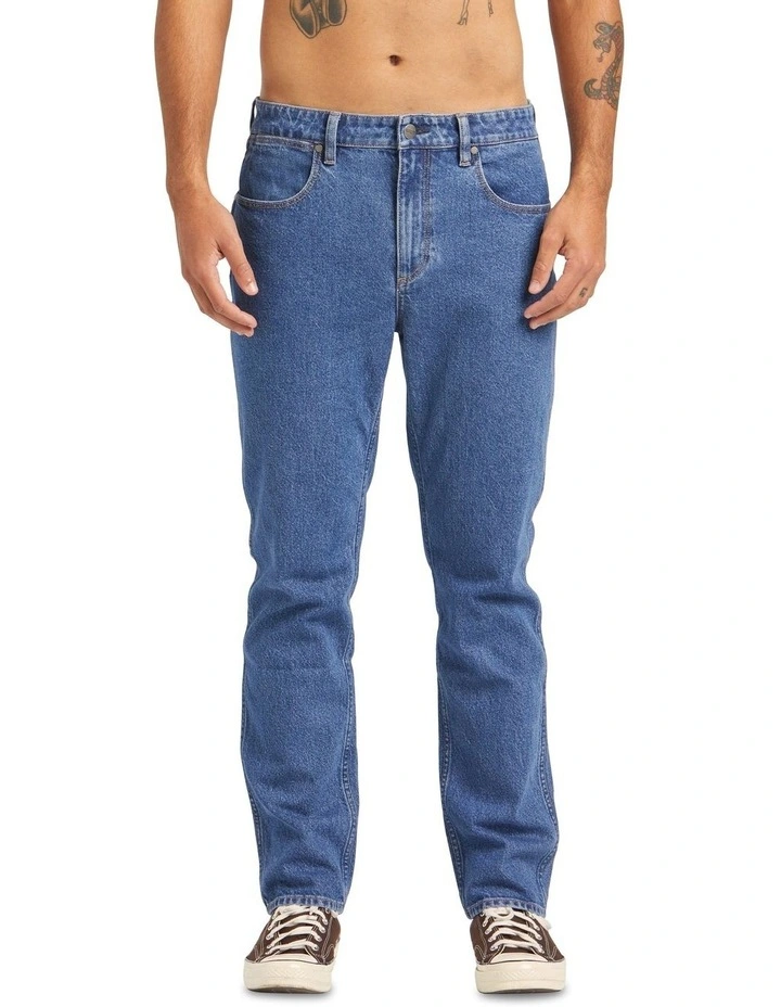 Sid Straight Pant in Cryptic Indigo