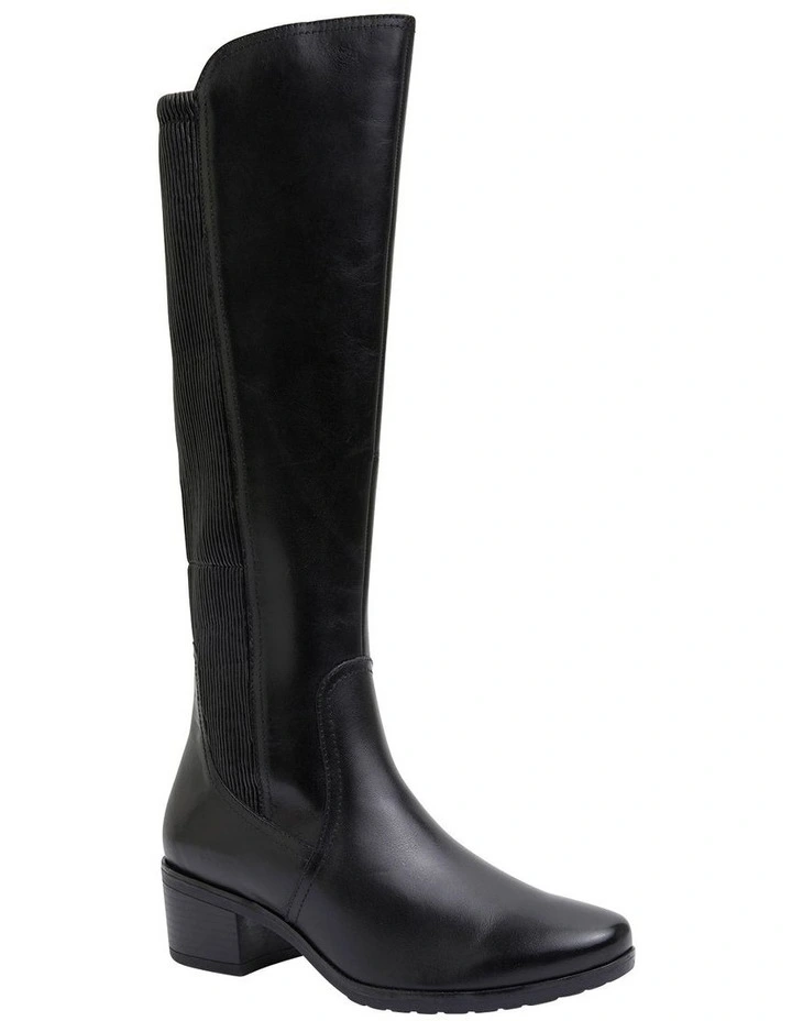 Hamburg Black Glove Boots