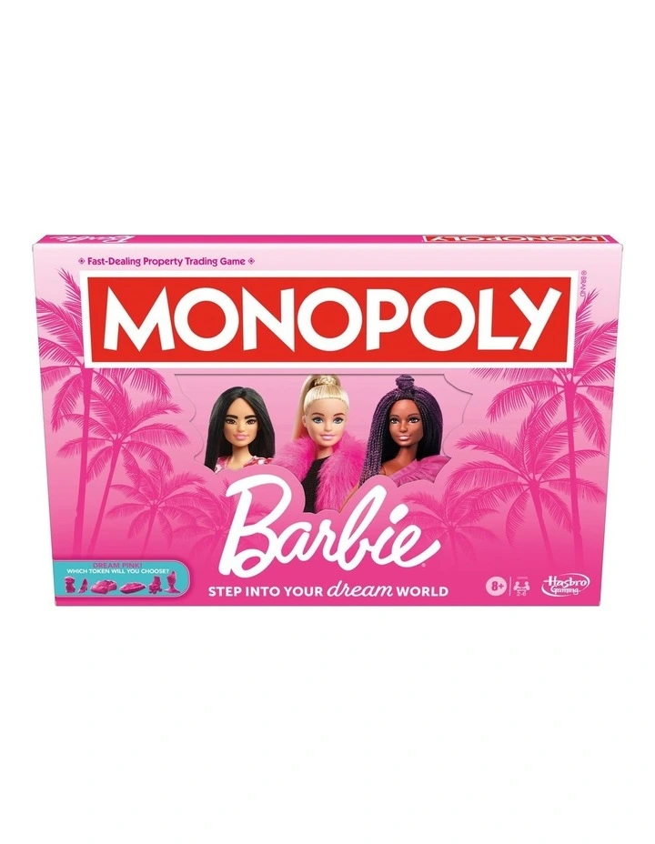 Barbie Edition Board Game in Multi