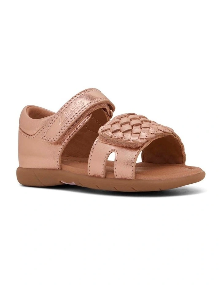 Stella Sandals in Old Rose