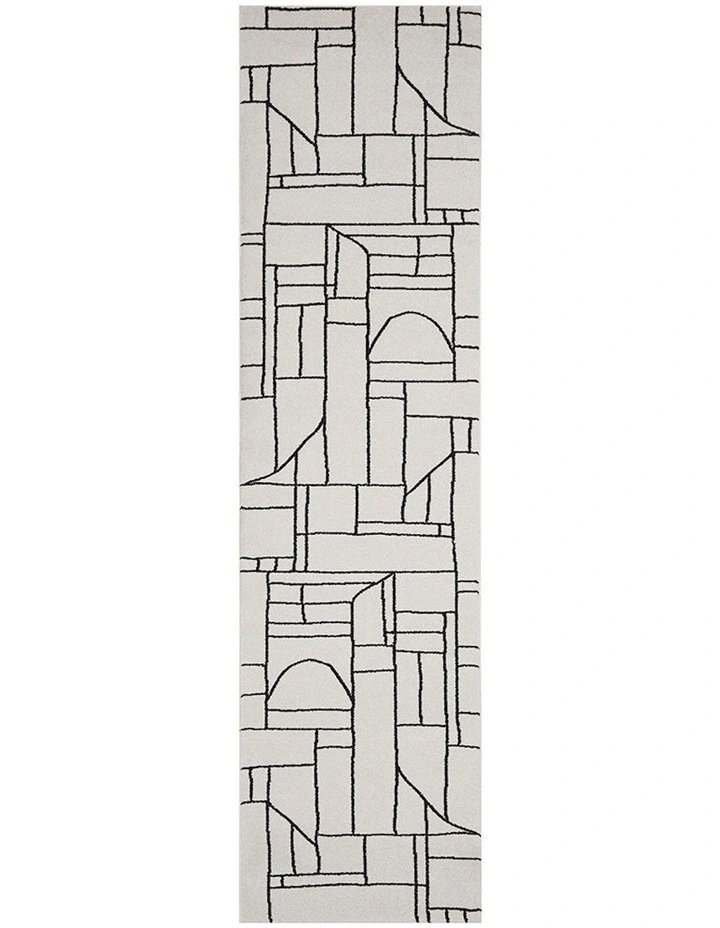 Paradise Fluer Rug in Grey