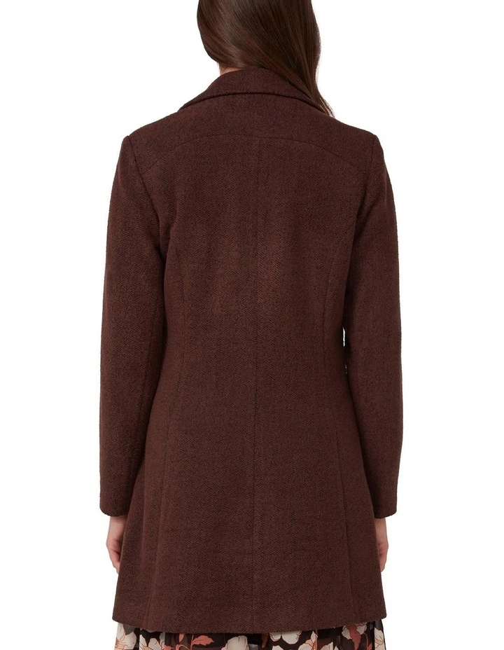 Homeland Coat in Brown