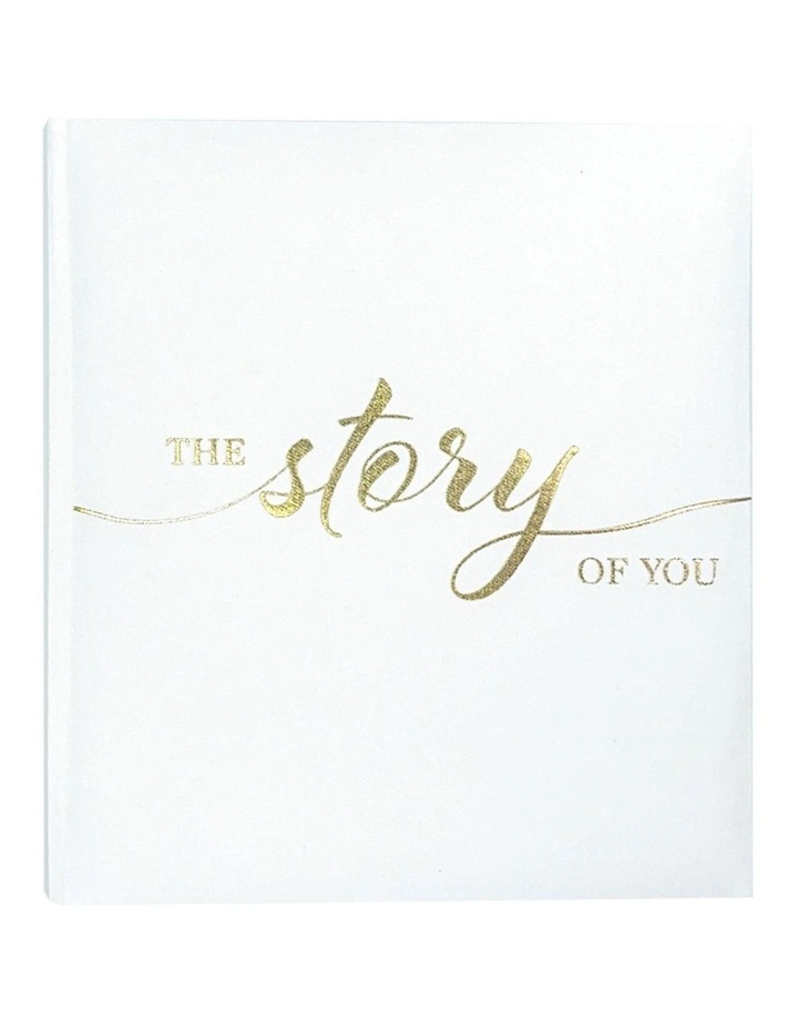 80 Pages 280x305 Drymount Story Photo Album in White
