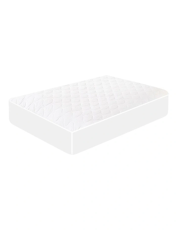 Fitted Waterproof Double Mattress in White