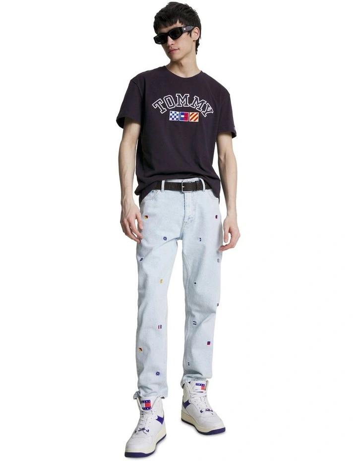 Archive Logo Relaxed Fit T-Shirt in Blue