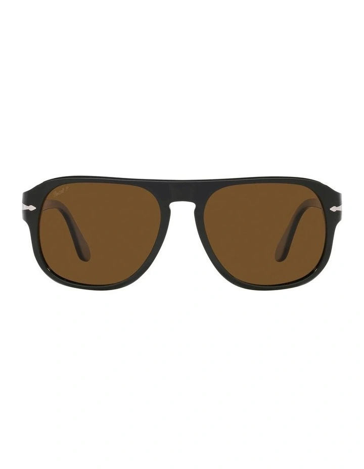 Jean Polarised PO3310S Sunglasses in Green