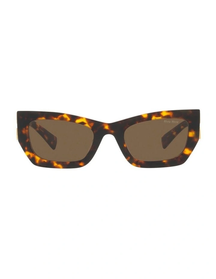 MU 09WS Sunglasses in Tortoise